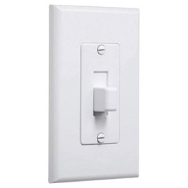 TayMac 2570W Masque 1-Gang Device Cover-Up Wallplate, 1-Pack, White