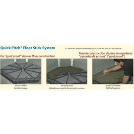 GOOF PROOF SHOWER QPK-101 Quick-Pitch Standard Shower Kit
