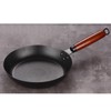 Cast Iron Skillet Even Heating Versatile Comfortable Handle Cast Iron