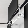 HOWHY Cabinet Door Hinges Set,Vertical Swing Lift Up Stay Pneumatic