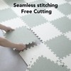 Cotton Linen Interlocking Mat Thicken Soundproofing Cuttable Patchwork Puzzle Foam
