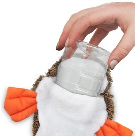 Best Pet Supplies 2-in-1 Fun Skin Stuffless Dog Squeaky Toy Wild Duck & Pig, Large, PT43T-45-S