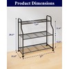 Kitsure 3-Tier Plant Stand Indoor & Outdoor, 27" x 11.4"