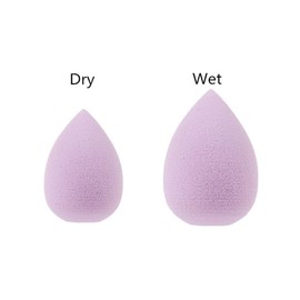 6Pcs Purple Mini Makeup Sponge Small Beauty Sponge Blender Set for Foundation, Powder, Concealer Highlight,and Eye Shadow,Mini Beauty Blender，Blenders and Sponges