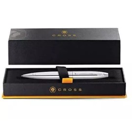 CROSS CALAIS POLISHED CHROME BALLPOINT PEN BRAND NEW CHRISTMAS DAD MOM GIFT