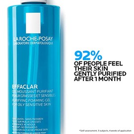 La Roche Posay Anthelios Toque Seco FPS 50  Protector Solar Facial para Piel Grasa, 50 ml (el empaque puede variar)  Effaclar Gel Purificante Gel...  