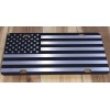 BLVD 1/8" Brushed Aluminum Composite HD American Flag License Plate