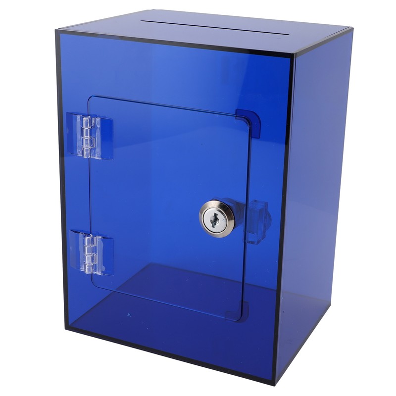 Clear Acrylic Piggy Bank for Adults Kids Openable Large Sturdy