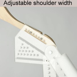 Adjustable Mannequin Torso Clothing Display Hanger, Detachable Non-Slip Clothes Rack for Female, Male and Kids, Portable Dressmaker Mode for Retail, Boutique, Photography Shows (1, Universal)