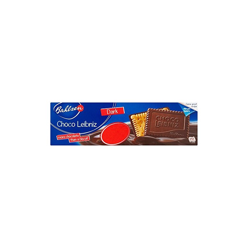 Bahlsen Choco Leibniz Dark 125g - Pack of 6