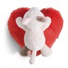 NICI Cuddly Toy Love Cat Heart 13 cm Lying Up
