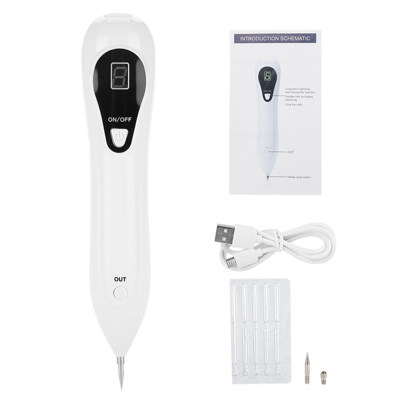 LCD Pro Mole Freckle Removal Pen Three Levels Adjustable Spot