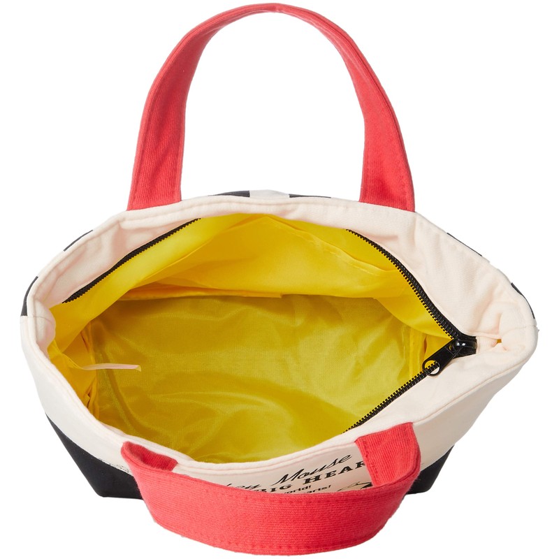 Skater KNB1 Cheerful Mickey Lunch Bag, Small Tote Bag, Handbag,