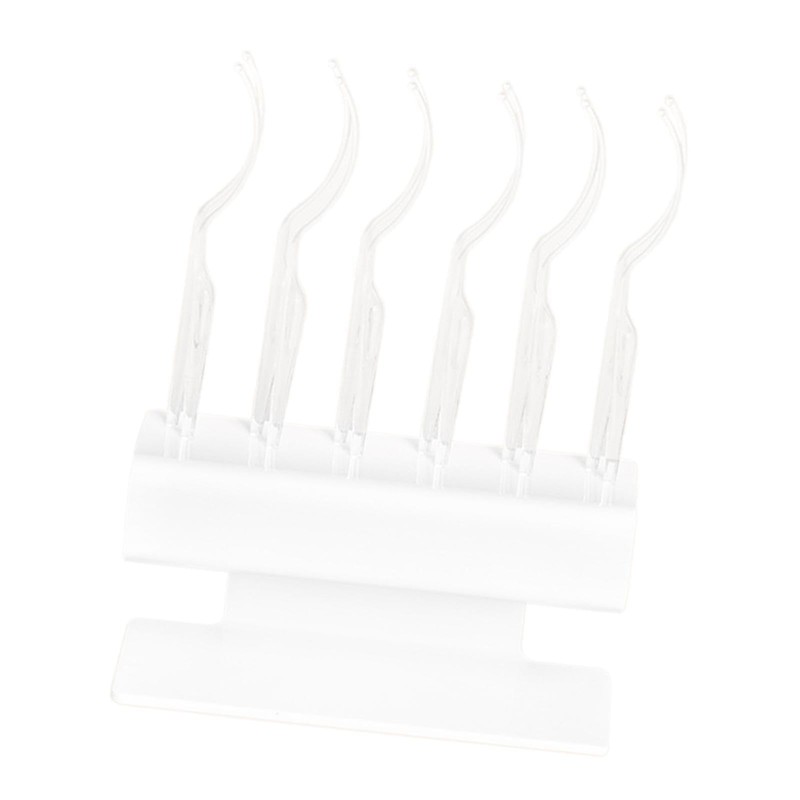 Milageto 12 Pieces Eyelash Display Stick Eyelash Display Holder Grafting