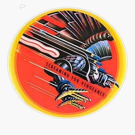 Judas Priest Sticker Bumper Sticker Vinyl Decal 5"