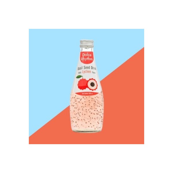 [On Sale][Ten by Ten] Dolce Rhythm Basil Seed Drink Rich 290ml 1 box of 24 products / [온세일][텐바이텐] 돌체리듬 바질씨드 드링크 리치 290ml 1박스24개 제품