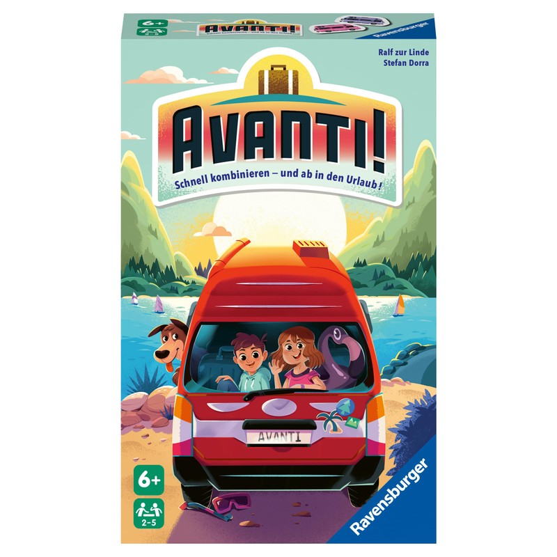 Ravensburger Avanti! 22409 Fast Combination Game for Children from 6