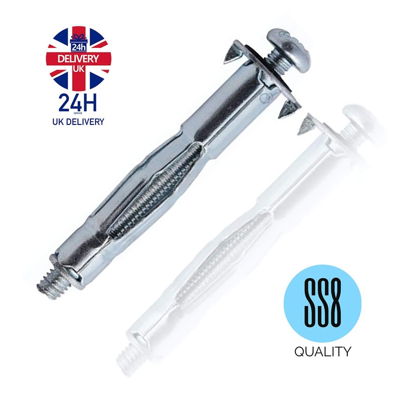 Heavy Duty Wall Plasterboard Fixing Anchor Plugs - Molly Cavity