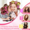 41 Pcs Jumbo Hair Curlers Rollers with Clips Big Hair
