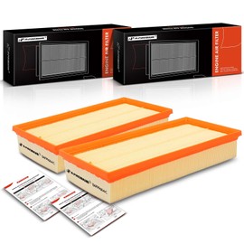 A-Premium 2-PC Engine Air Filter Compatible with Land Rover Defender 90 2021-2024, Defender 110 2020-2024, Defender 130 2023-2024, Replace# LR129322, L8B29610AA