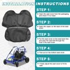 Daspom Coleman KT196 Go Kart Double Seat Cover for CK196-T