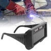 Automatic Dimming Welding Glasses Auto Darkening Eye Protection Anti Glaring