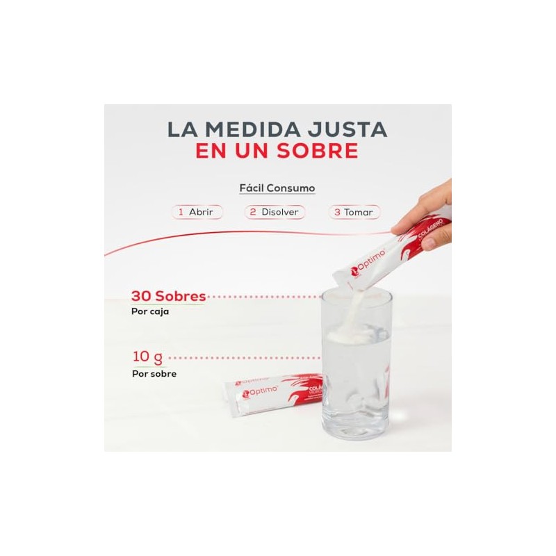 Soy Óptimo Kit Colágenos Hidrolizados Sabor Olor Azúcar Suplemento Alimenticio