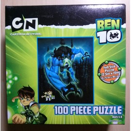 Ben 10 - 100 Piece Puzzle - Ben with 10 Aliens by Ben 10