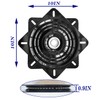 2Pack 10Inch Bar Stool Swivel Plate Heavy Duty, Chair Swivel