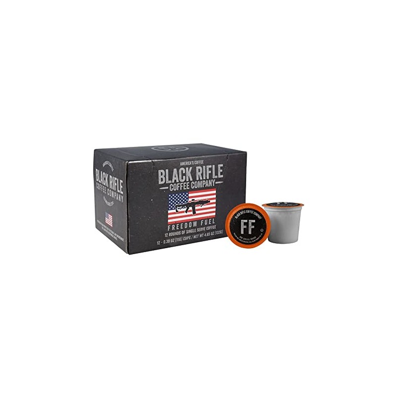 Black Rifle Coffee Company Dark Roast Coffee Pods – 100%
