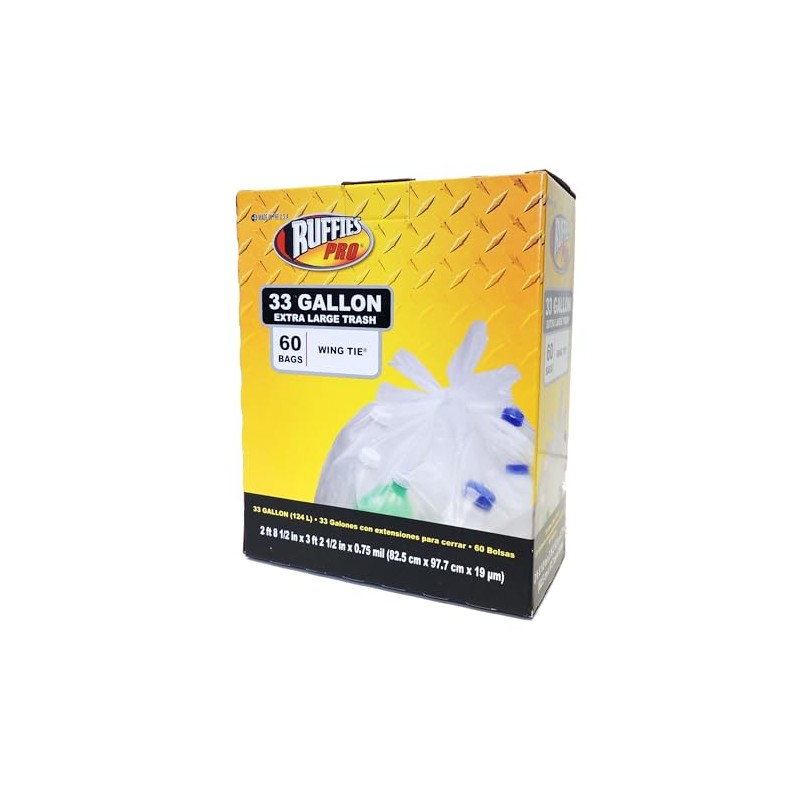 Berry Plastics 618872 Ruffies Lawn and Leaf Bag