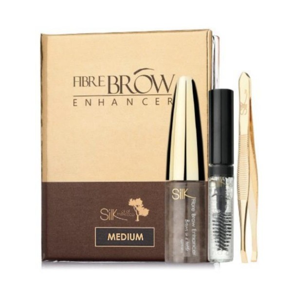 Silk Oil of Morocco Vegan Fibre Brow Enhancer Kit, Extra