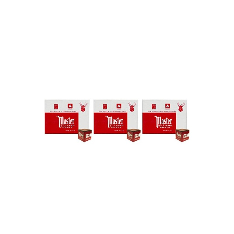 Master Chalk (Box of 12) [Set of 3] Color: Brown