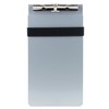 Saunders Silver Recycled Aluminum Citation Holder - Citation Size Document