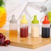 WEZCHUGHAOL Squeeze Bottles for Sauces and Condiments, 8 Pack, Mini