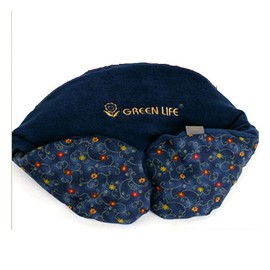 [Green Life] [Aromame] Lavender flower steaming pack for shoulder (C type - large) with cover + square eyes, floral floral pattern_steaming pack_stamping pack_light blue, light blue / [그린라이프] [아로마미]라벤다꽃 찜질팩 어깨용(C형-대) 커버포함+사각눈, 꽃무늬꽃무늬_찜질팩찜질팩_연블루연블루