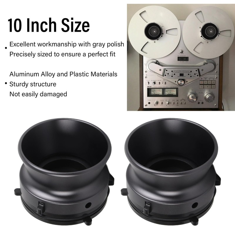 1 Pair Nab Hub Adapters, 10 inch Reel to Reel