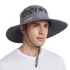 OZERO Sun Hat for Men Women: Wide Brim UV Protection