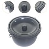 perfeclan Nachttopf, Urinal, leichter, geruchsdichter Deckel, tragbarer Toiletteneimer, Nachttischkommode für