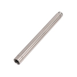 HarJue Shower Head Extension Arm, Shower Extender Water Outlet- Lowers Existing, Shower Pipe Extension for Bathroom, Made of Solid Metal Stainless Steel(10 Inch, Brushed Nickel)