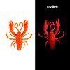 Gamakatsu Octrise Norinori Claw #6 Vivid Orange UV