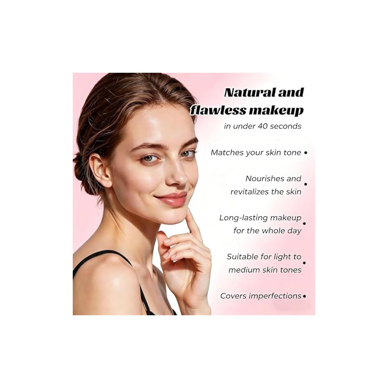 Base de maquillaje coreana que cambia de color se adapta