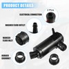 ACROPIX Windshield Washer Motor Pump with Grommet 76806-TBA-A01 for Honda