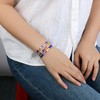 C·QUAN CHI Tila Bead Bracelet Women Strand Bracelet Flat Bead