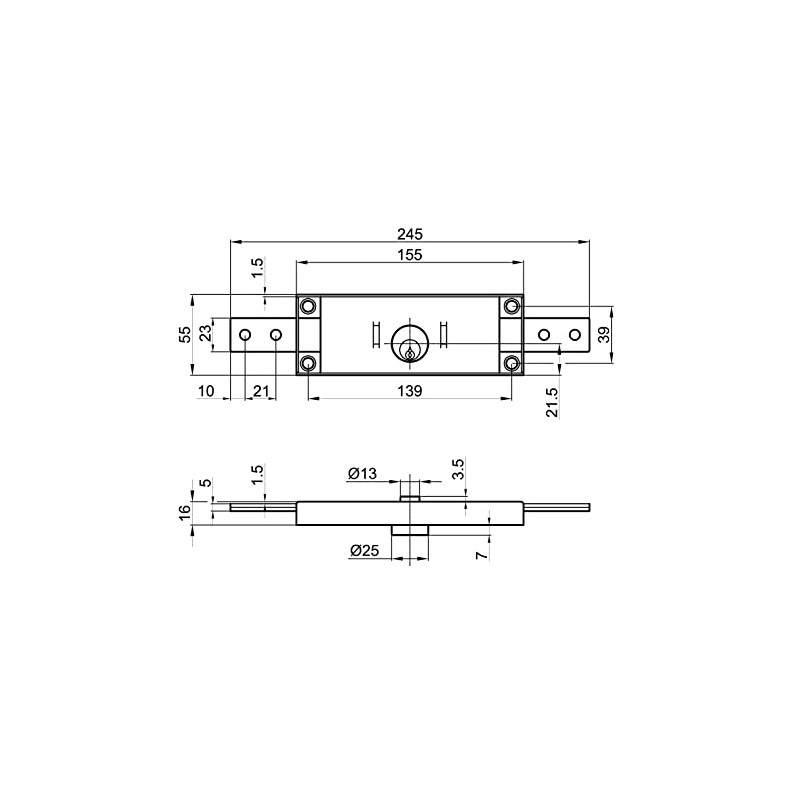 Locks YALE Central Locking