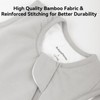 BubblePanda Rayon Made from Bamboo Sleep Sack 0-6 Months 0.5