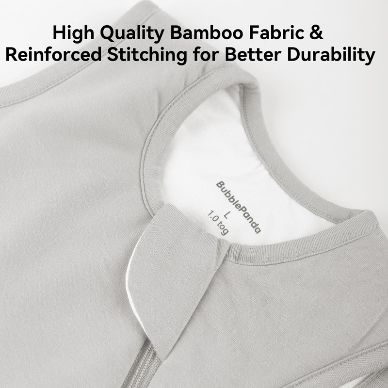 BubblePanda Rayon Made from Bamboo Sleep Sack 0-6 Months 0.5