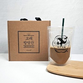 (고래방앗간)국산곡물 100프로 커피향가득 미숫가루 선물세트  미수라떼(40g)X10팩 (Whale Mill) 100% Domestic Grain Coffee-Scented Misut Powder Gift Set Misuratte (40g) X 10 Packs