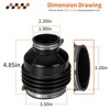 Drive Shaft Boot For Kawasaki Bayou 300 400 KLF300 KLF400