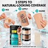 Tattoo Cover Up Makeup Waterproof,Long-Lasting Waterproof Coverage